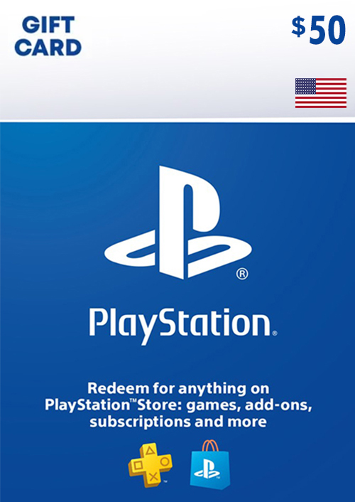 PLAYSTATION STORE GIFT CARD - 50 USD (US) PLAYSTATION STORE GIFT CARD - 50 USD (US)